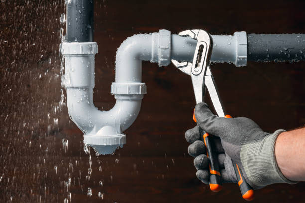 Professional Plumbing technician working in Powers Lake, WI